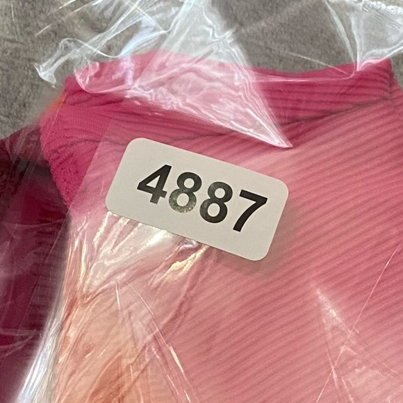 New! Beach Riot Emmy be mine colorblock high waisted bottom 24887 - Picture 9 of 9